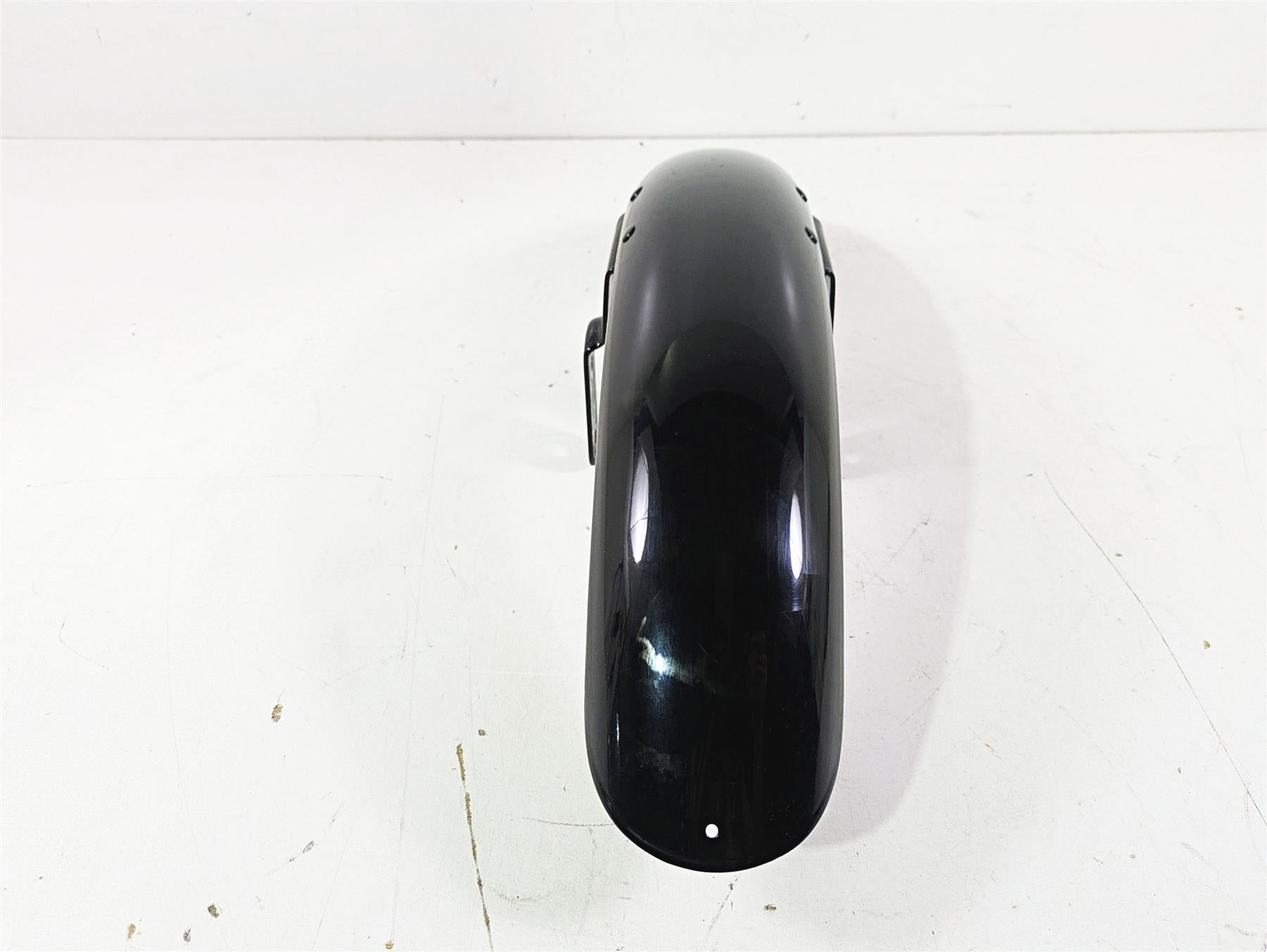 2009 Harley FXCWC Softail Rocker Straight Front Fender Vivid Black 60158-08 {{ shop.shopifyCountryName }} - Mototech271