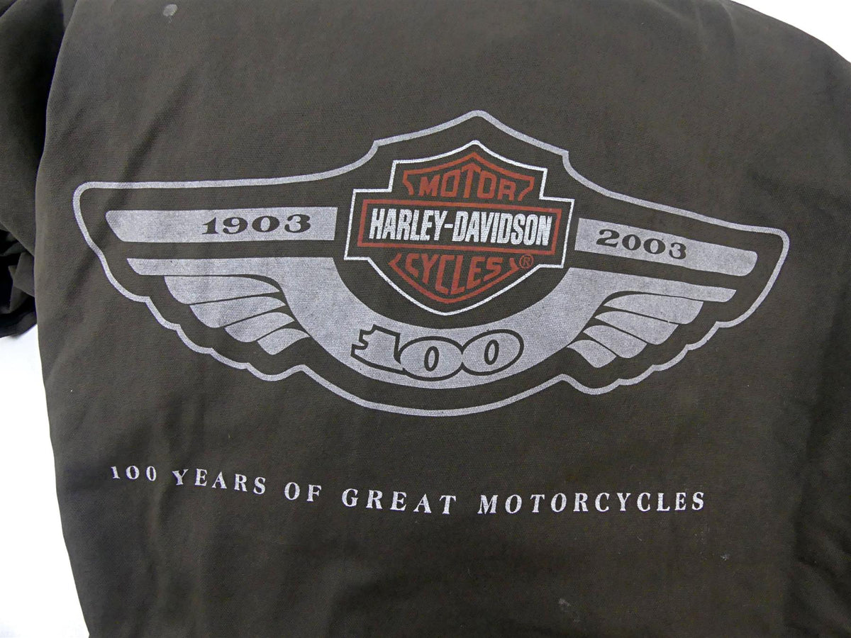 2003 Harley Touring FLHTCI E-Glide 100TH Large Bike Dust Cover 91627-03 {{ shop.shopifyCountryName }} - Mototech271