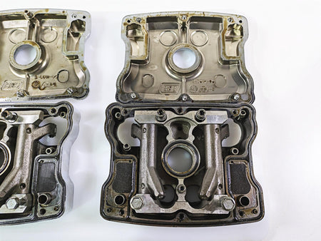 2004 Big Dog Chopper S&S Chrome Rocker Box Cylinderhead Cover Set 90-4093-S {{ shop.shopifyCountryName }} - Mototech271