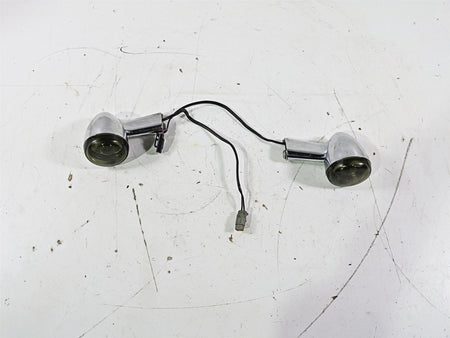 2005 Harley Softail FLSTSCI Heritage Springer Rear Smoked Blinker Set 68977-00 {{ shop.shopifyCountryName }} - Mototech271