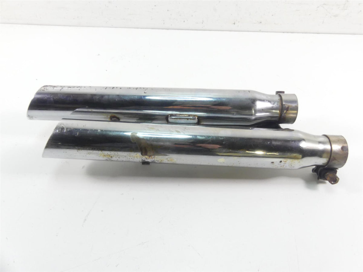 2014 Harley FXDF Dyna Fat Bob Aftermarket Exhaust Muffler Silencer Pipe Set {{ shop.shopifyCountryName }} - Mototech271