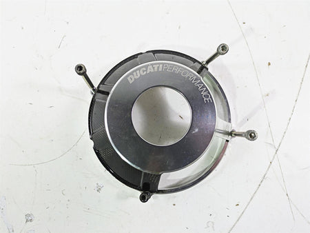 2008 Ducati SBK 1098 S Performance Aluminum Carbon Fiber Clutch Cover 969943AAA {{ shop.shopifyCountryName }} - Mototech271