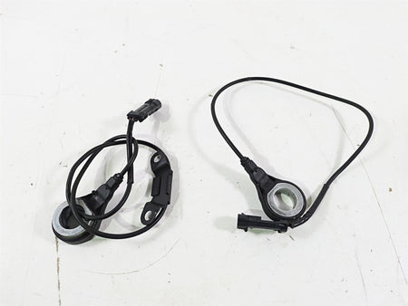 2008 Harley Touring FLHTP Electra Glide Abs Wheel Speed Sensor Set 40614-08 {{ shop.shopifyCountryName }} - Mototech271