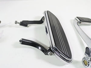 2009 Harley Touring FLHX Street Glide Front Rear Floorboard Pedals Set 50688-04