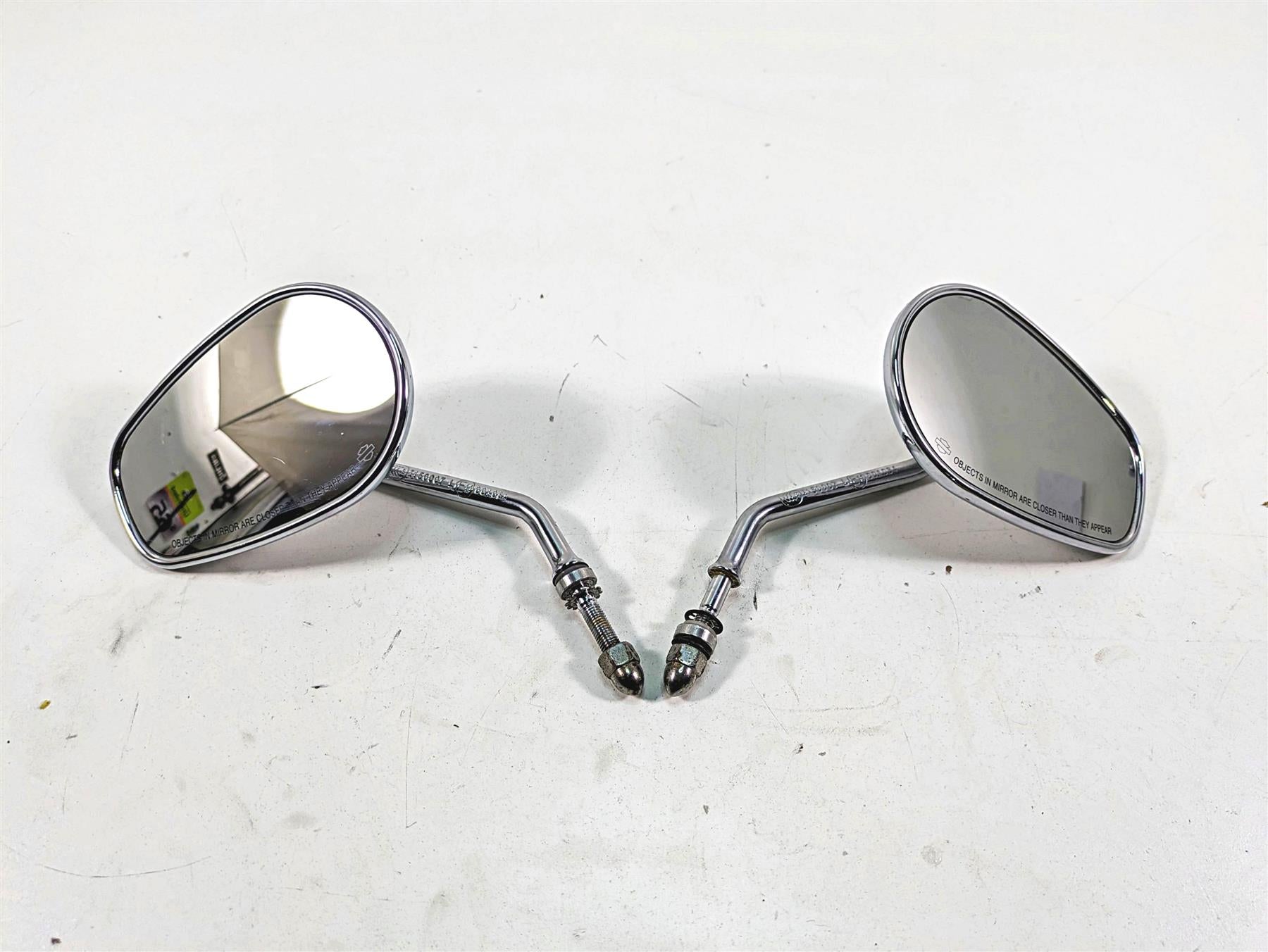 2012 Harley FLD Dyna Switchback Rear View Mirror Set - Read 91840-03B 91845-03B {{ shop.shopifyCountryName }} - Mototech271