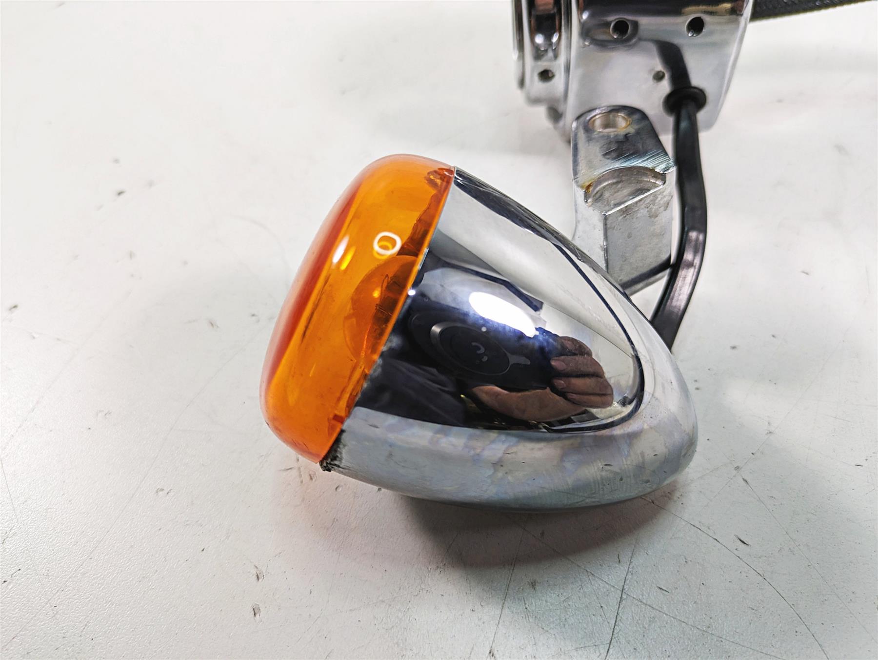 2009 Harley Dyna FXDFSE CVO Fat Bob Left Control Switch + Blinker -Read 71682-06 {{ shop.shopifyCountryName }} - Mototech271