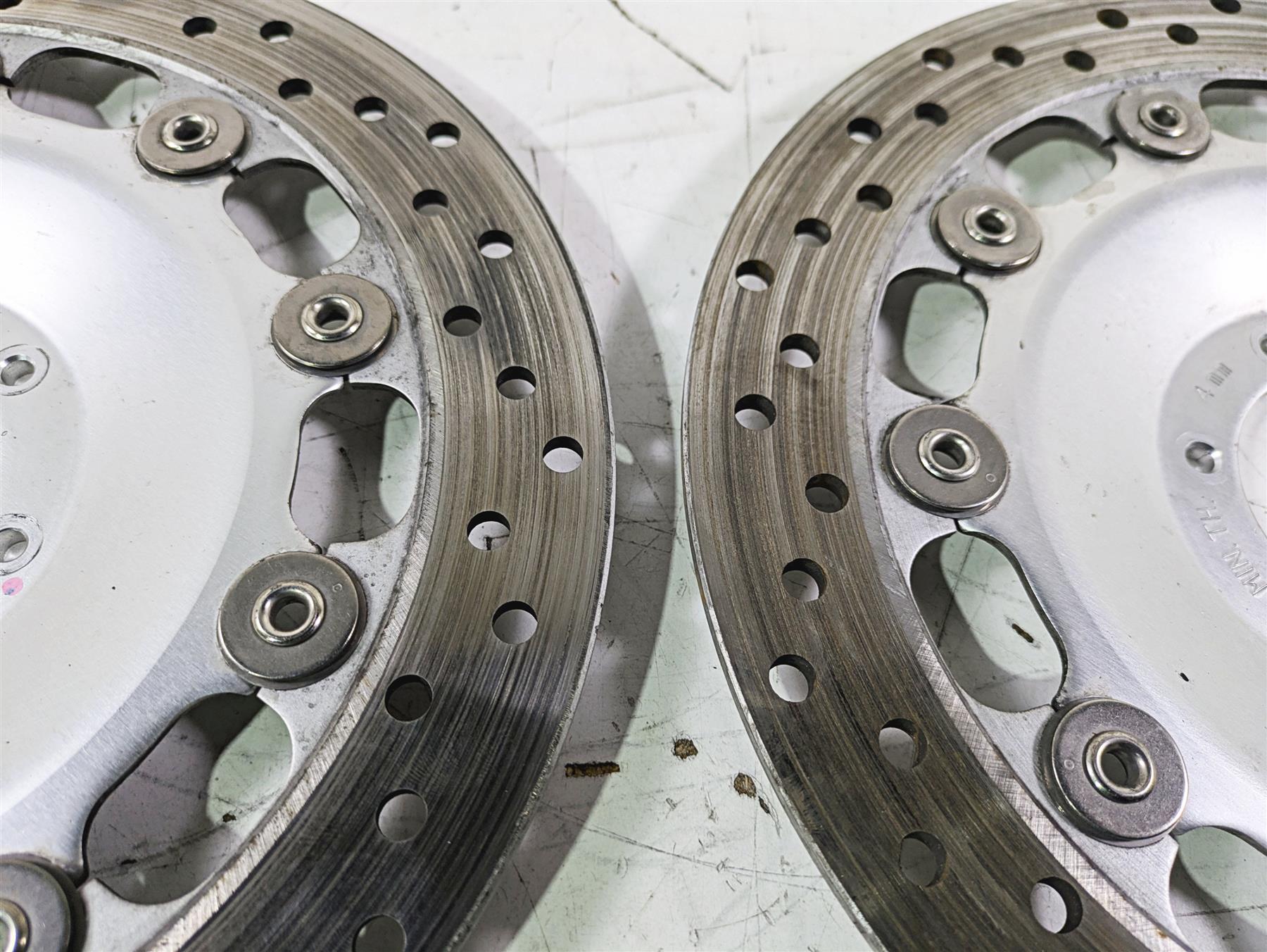 2002 Honda GL1500 CD Valkyrie Deluxe Front Brake Rotor Disc Set 45220-MZ0-003 {{ shop.shopifyCountryName }} - Mototech271