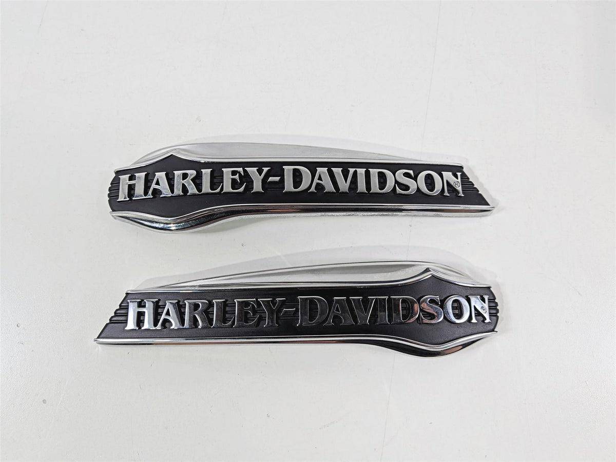 2018 Harley Touring FLHTCU Electra Glide Tank Emblem Set 14100073 14100074-Mototech271