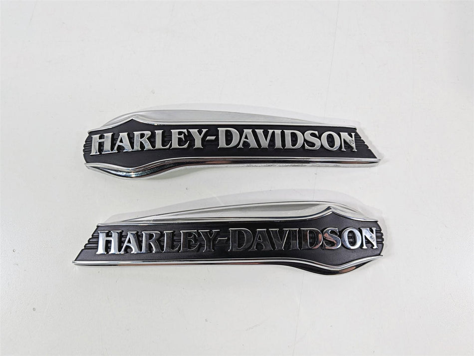 2018 Harley Touring FLHTCU Electra Glide Tank Emblem Set 14100073 14100074-Mototech271