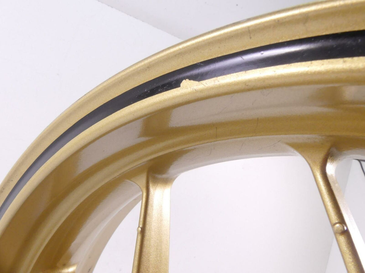 2014 Honda CBR1000 SP Fireblade Straight Front Wheel Rim 17x3.5 44650-MGP-306ZA {{ shop.shopifyCountryName }} - Mototech271