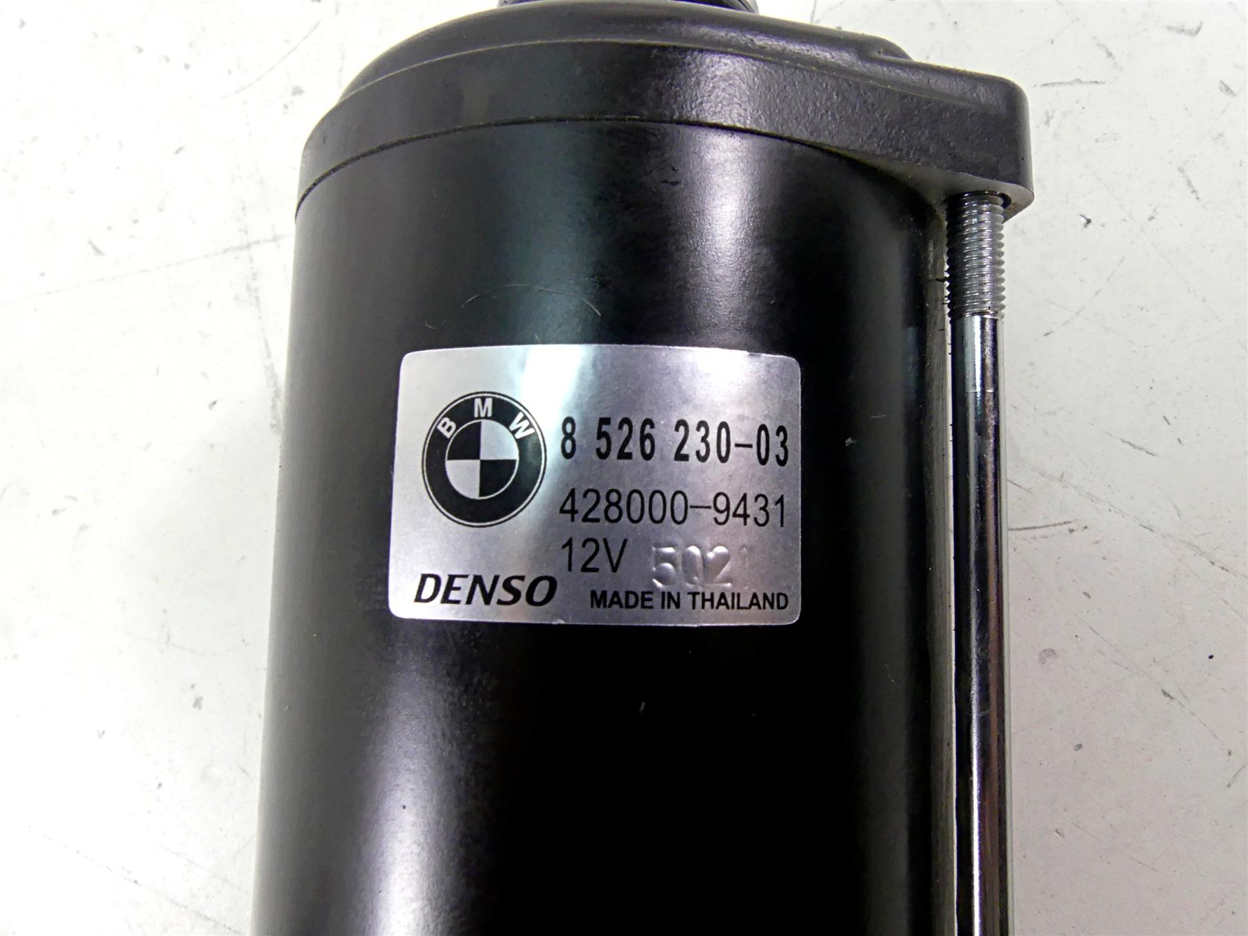 2015 BMW R1200GS GSW K50 Denso Engine Starter Motor 12418526230 {{ shop.shopifyCountryName }} - Mototech271
