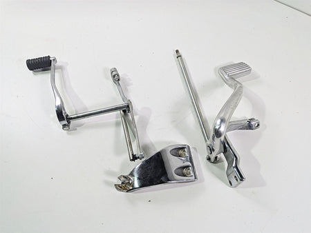 2009 Harley FXDC Dyna Super Glide Mid Foot Peg Mounts + Shifter & Brake Lever {{ shop.shopifyCountryName }} - Mototech271