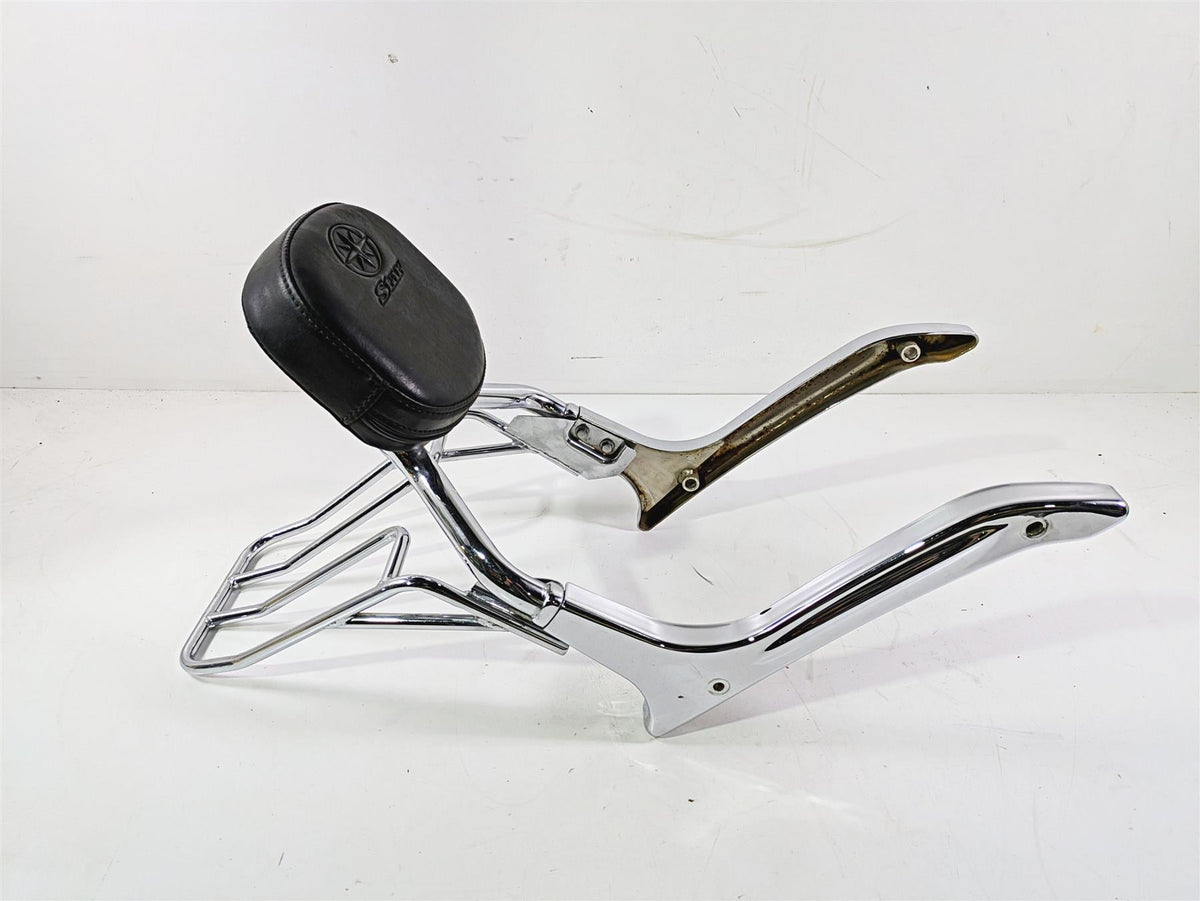2007 Yamaha XVS1300 V-Star Rear Sissybar Luggage Rack Set 5S6-2164F-00-00 {{ shop.shopifyCountryName }} - Mototech271