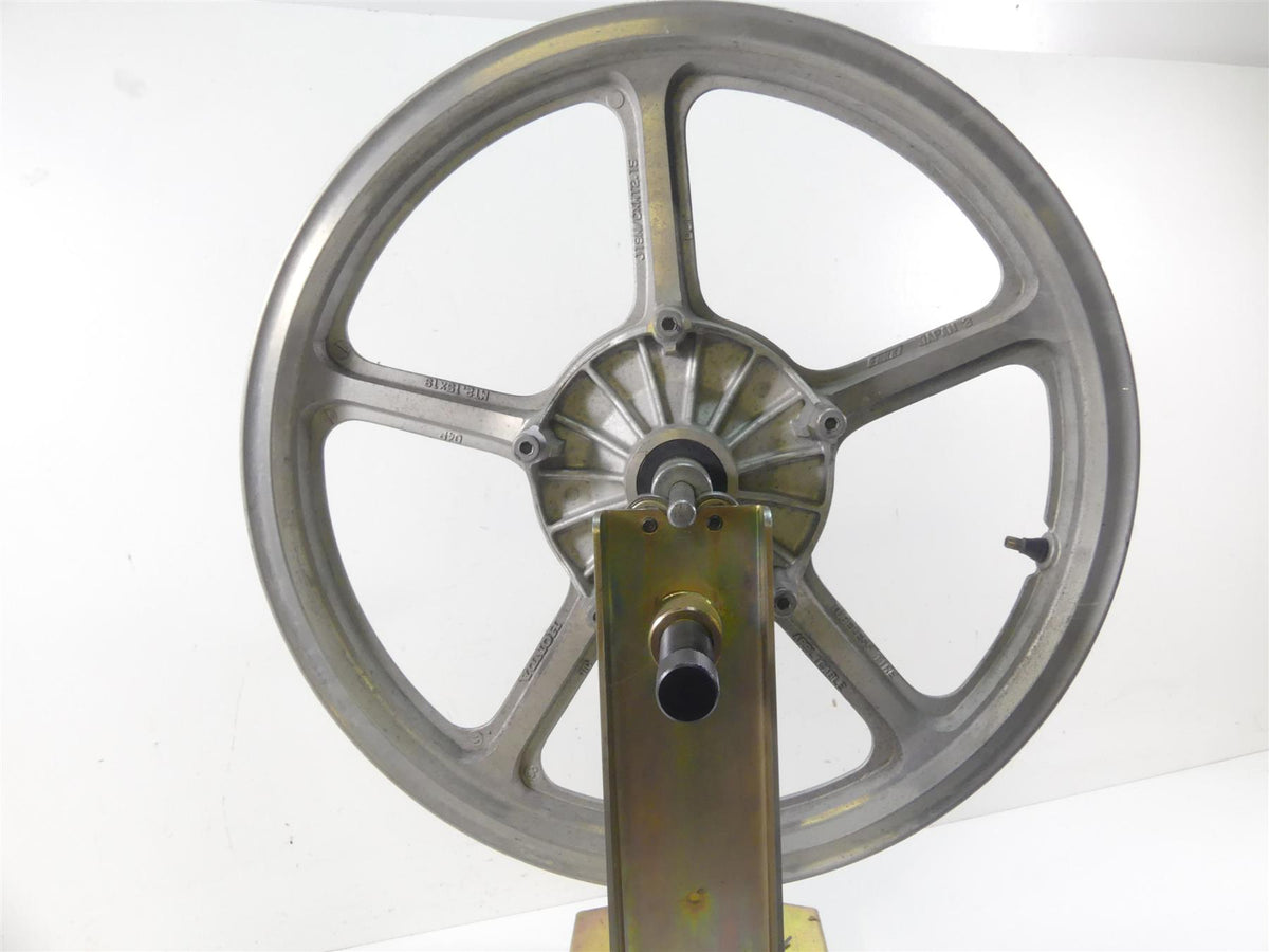 2007 Honda VT1100 C Shadow Spirit Front 19x2.15 Enkei Wheel Rim 44650-MM8-345 {{ shop.shopifyCountryName }} - Mototech271