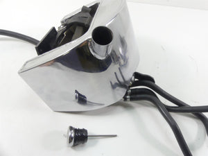1993 Harley FXSTS Softail Springer Chrome Oil Tank Reservoir + Lines 62498-91 | Mototech271