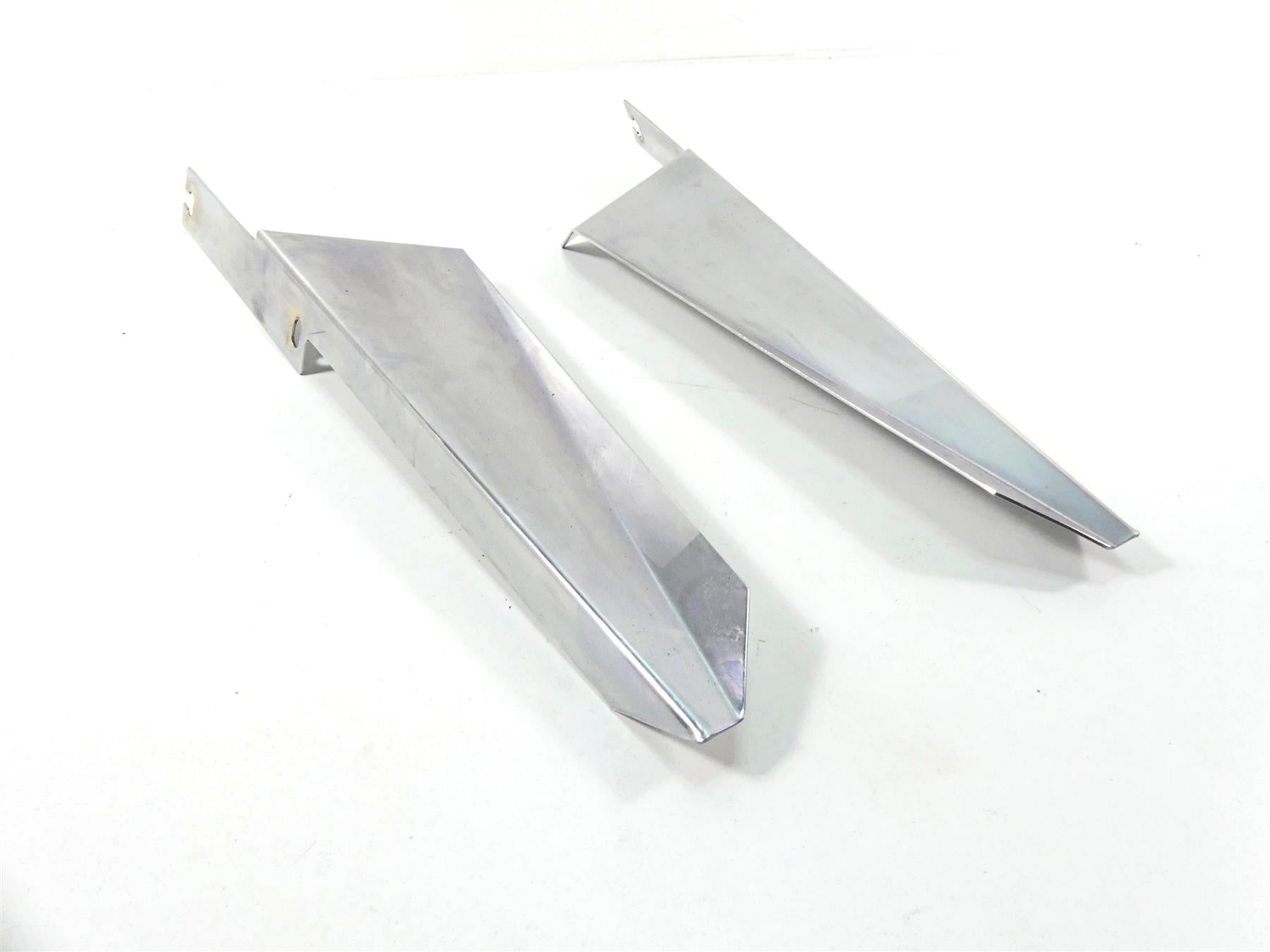 2003 Harley Touring FLHTCI E-Glide 100TH Chrome Fork Wind Deflectors 28-111 {{ shop.shopifyCountryName }} - Mototech271