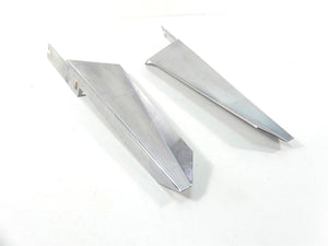 2003 Harley Touring FLHTCI E-Glide 100TH Chrome Fork Wind Deflectors 28-111 | Mototech271