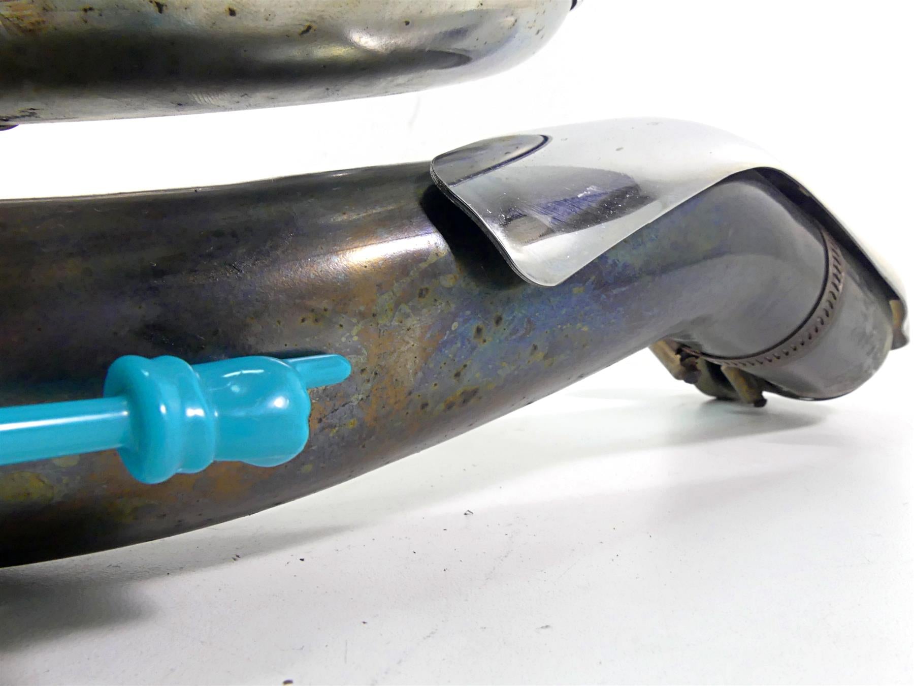 2005 Harley VRSCSE CVO V-Rod Oem Exhaust Pipe Header Manifold Set 65151-01B {{ shop.shopifyCountryName }} - Mototech271