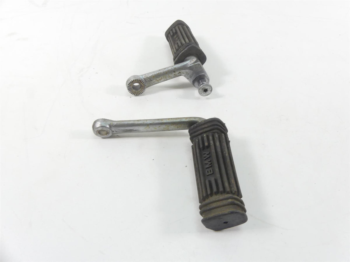 1978 BMW R100 S (2474) Front Rider Footpeg Foot Peg Rest Set 23411236733 {{ shop.shopifyCountryName }} - Mototech271