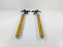 Load image into Gallery viewer, 2014 Yamaha YZFR1 R1 RN22 Front Forks Straight But Rash 1KB-23103-  1KB-23102-
