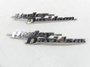 2010 Harley Touring FLHX Street Glide Left Right Tank Emblems Badge Set 61830-08