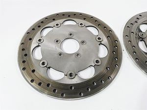 2016 Harley FXDF Dyna Fat Bob Front Brake Rotor Disc Set 46717-10