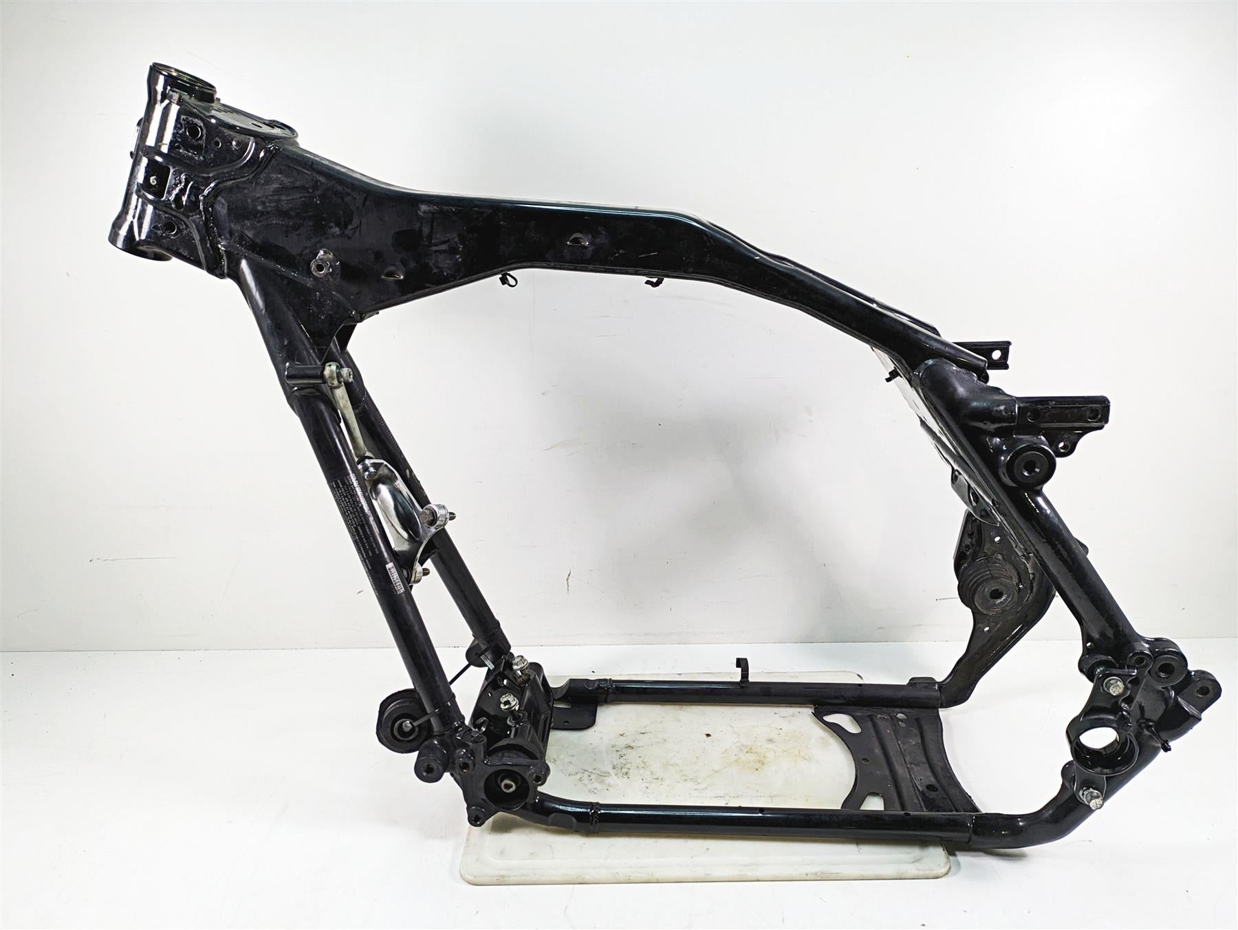 2011 Harley Touring FLTRU Road Glide Straight Main Frame Chassis With Clear Texas Title 47900-11BHP {{ shop.shopifyCountryName }} - Mototech271