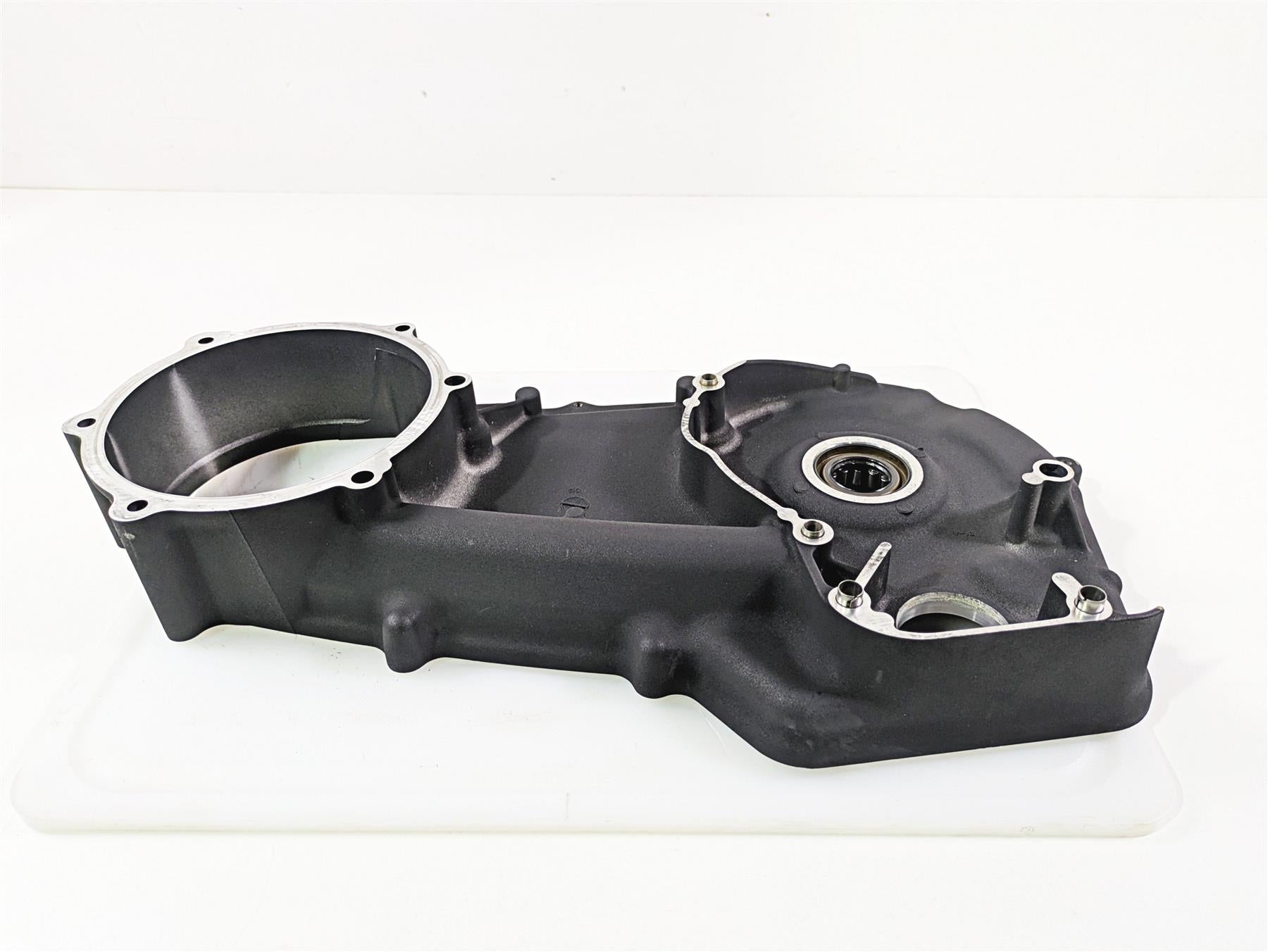 2008 Harley FXCWC Softail Rocker Inner Primary Drive Clutch Cover 60701-08 {{ shop.shopifyCountryName }} - Mototech271