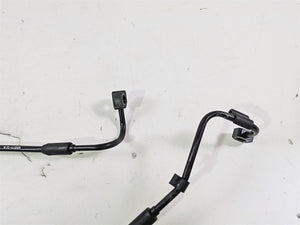 2015 Harley FXDF Dyna Fat Bob Rear Abs Brake Line Set 46872-12B 46871-12A