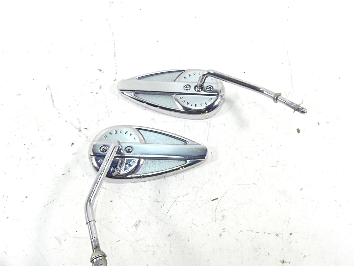 1997 Harley Sportster XL1200 C Rear View Teardrop Mirror Set 91971-98 {{ shop.shopifyCountryName }} - Mototech271