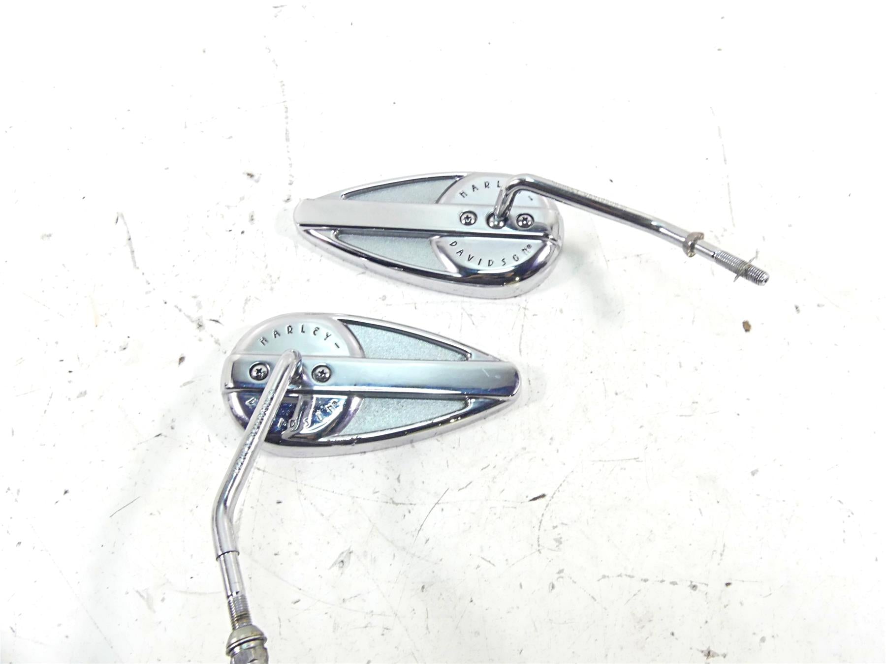 1997 Harley Sportster XL1200 C Rear View Teardrop Mirror Set 91971-98 {{ shop.shopifyCountryName }} - Mototech271
