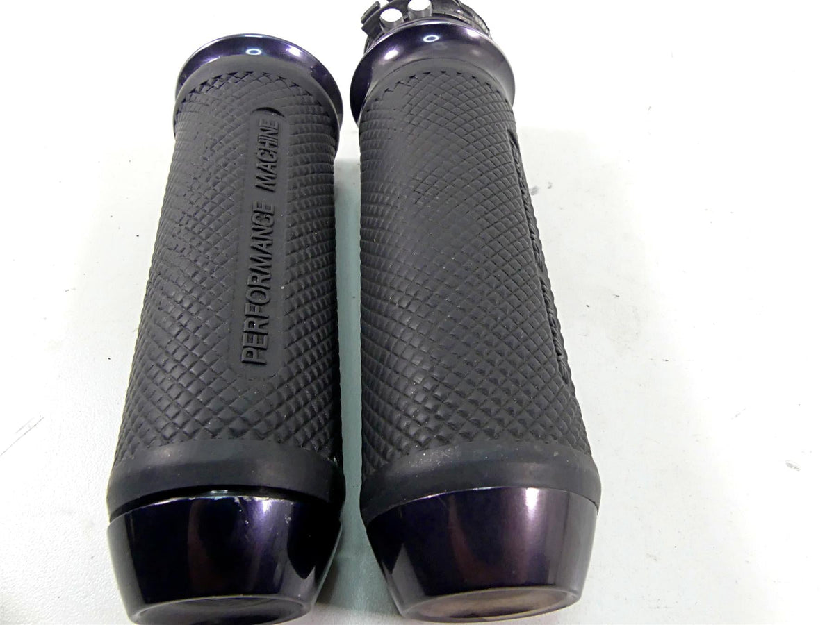 2014 Harley Dyna FXDB Street Bob Performance Machine Hand Grip Set 0063-2027-B {{ shop.shopifyCountryName }} - Mototech271