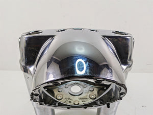 2012 Harley FLD Dyna Switchback Chrome Headlight Head Light Nacelle Set 61400078 | Mototech271