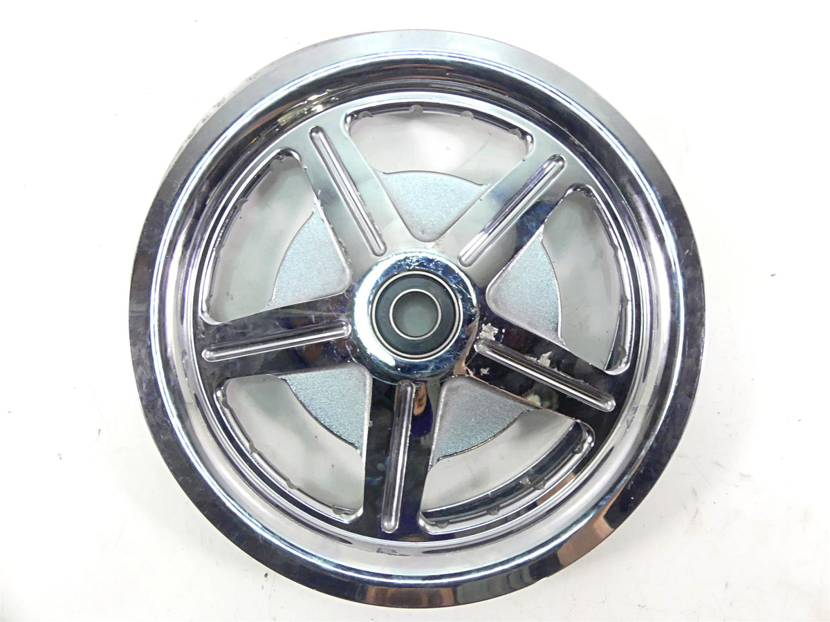 2005 Harley VRSCSE CVO V-Rod Rear Chrome Drive Belt Sprocket 72T - Read 40229-04 {{ shop.shopifyCountryName }} - Mototech271