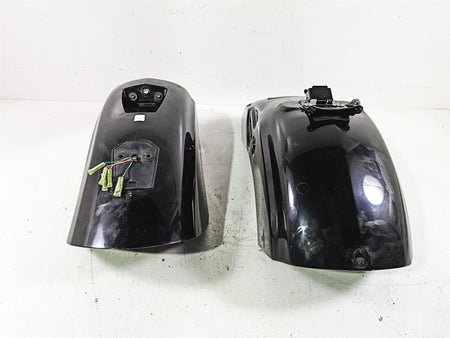 1998 Honda GL1500 Valkyrie Tour Black Rear Fender Set 80110-MZ0- 80210-MZ0- {{ shop.shopifyCountryName }} - Mototech271