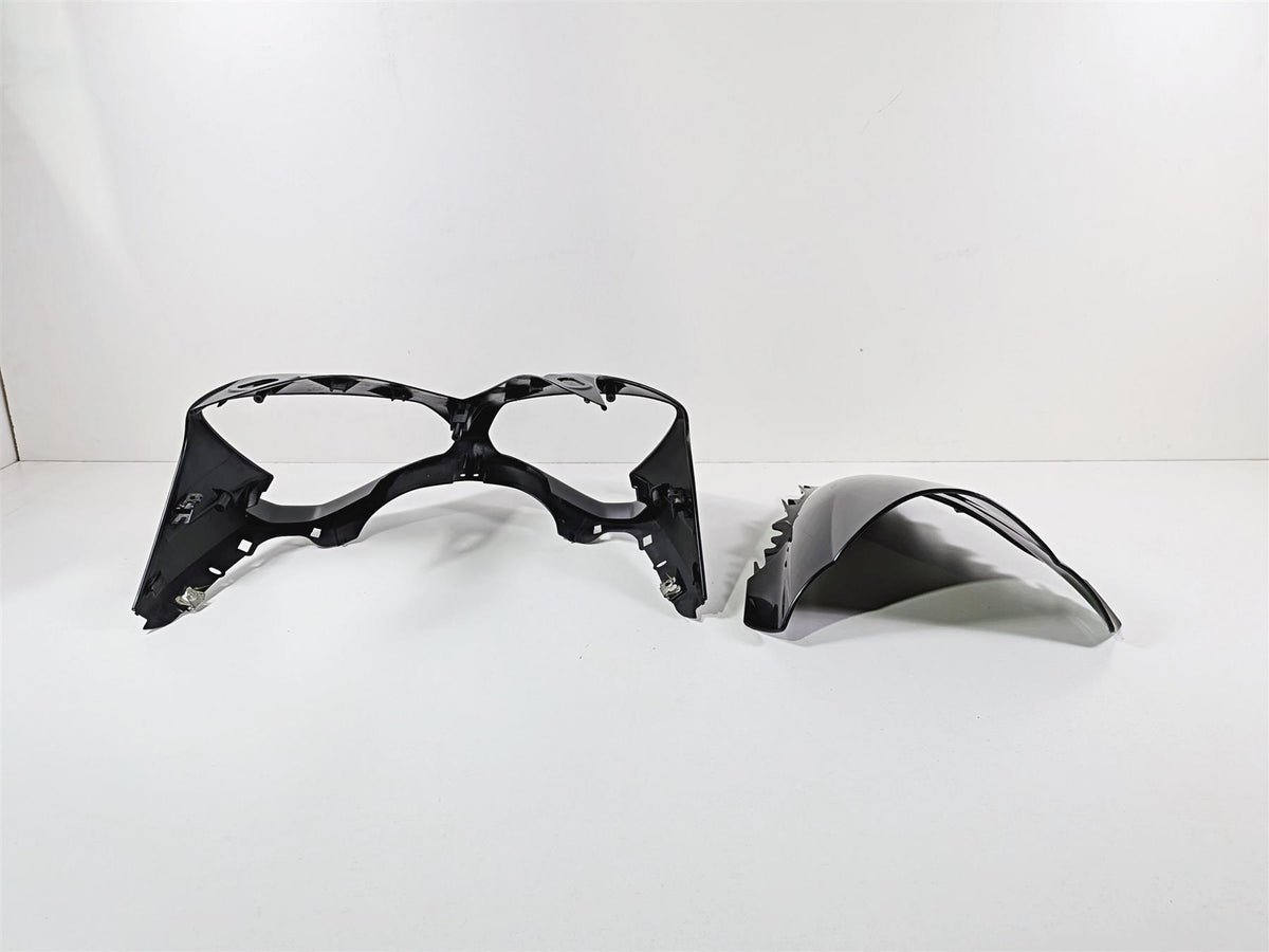 2008 Yamaha YZF R1 RN19 Headlight Fairing Cowl Nose Cover Black 4C8-2835G-00 {{ shop.shopifyCountryName }} - Mototech271