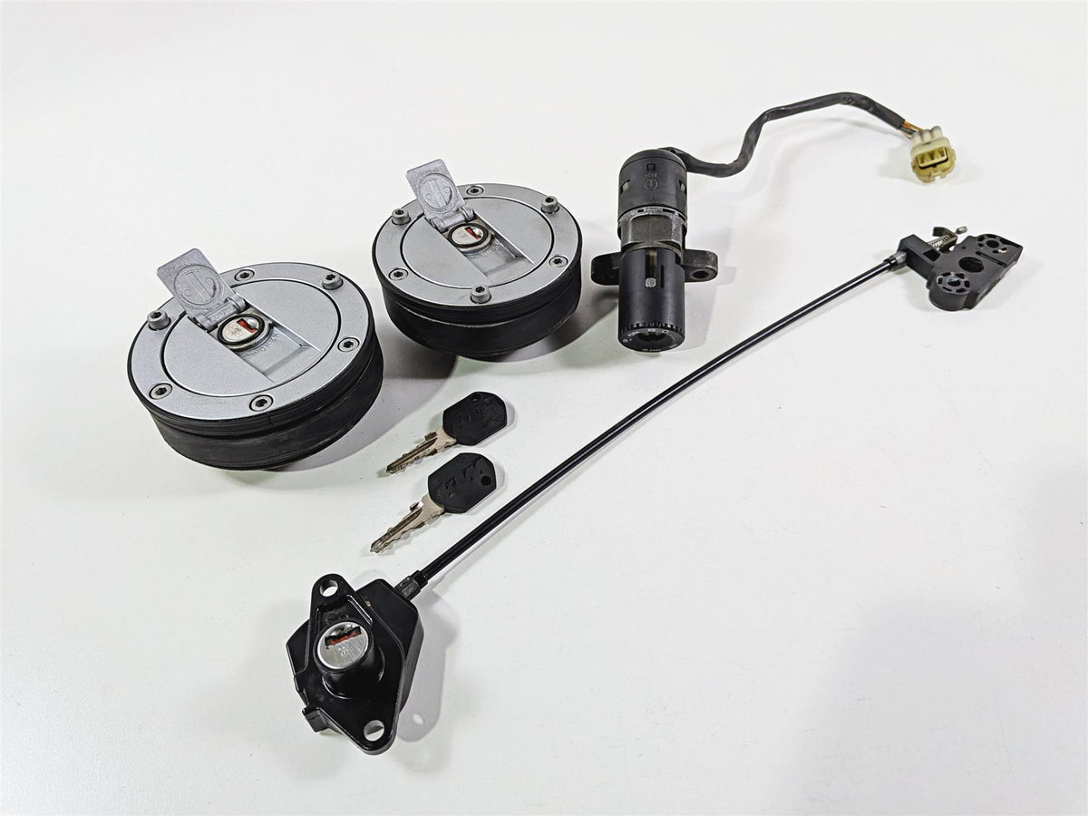 2005 KTM 950 LC8 Adventure Ignition Switch Gas Cap Seat Key Lock Set 60011066044 {{ shop.shopifyCountryName }} - Mototech271