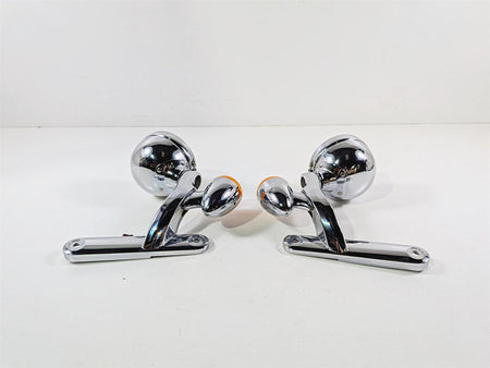 2014 Harley Touring FLHTK Electra Glide Chrome Spot Light Blinker Set 68000021-Mototech271