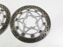 Load image into Gallery viewer, 2020 Triumph Daytona 765 Moto2 Brembo Front Brake Rotor Disc Set T2022080 | Mototech271
