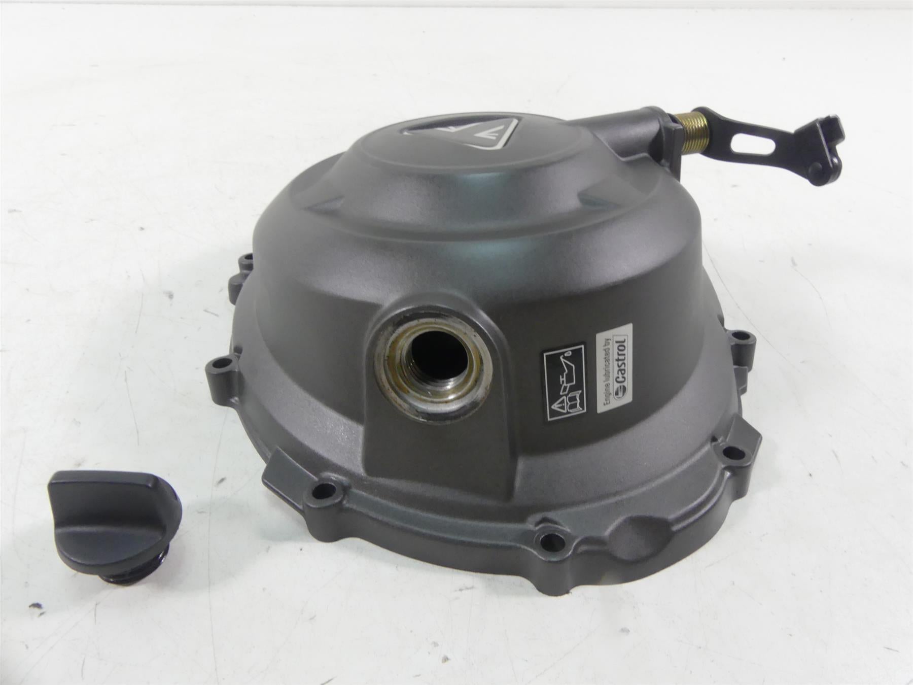 2019 Triumph Street Triple 765R Engine Side Clutch Cover T1260457 {{ shop.shopifyCountryName }} - Mototech271