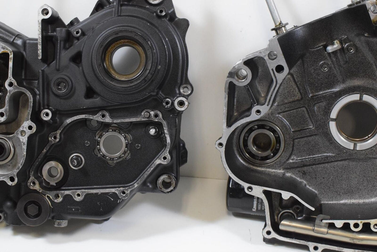 2011 Kawasaki VN1700 Vulcan Vaquero Engine Motor Crank Cases Crankcase 14001-013 {{ shop.shopifyCountryName }} - Mototech271