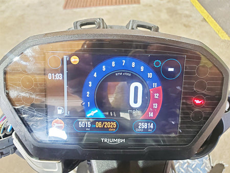 2019 Triumph Speed Triple RS 1050 Speedometer Dash Instrument 25K Tft T2508462 {{ shop.shopifyCountryName }} - Mototech271