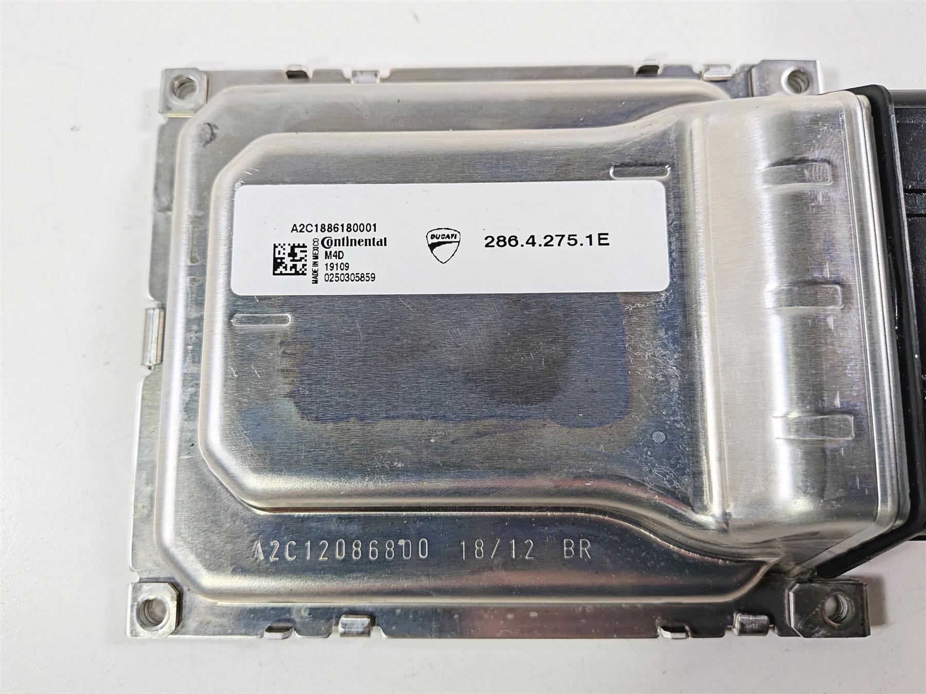 2019 Ducati Panigale V4S V4 S Corse Cdi Ecu Ecm Engine Control Module 28642751E {{ shop.shopifyCountryName }} - Mototech271