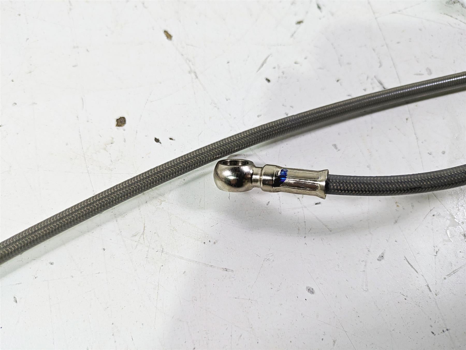 2023 Triumph Street Triple 765 RS Rear Abs Brake Line Hose Set T2022816 {{ shop.shopifyCountryName }} - Mototech271