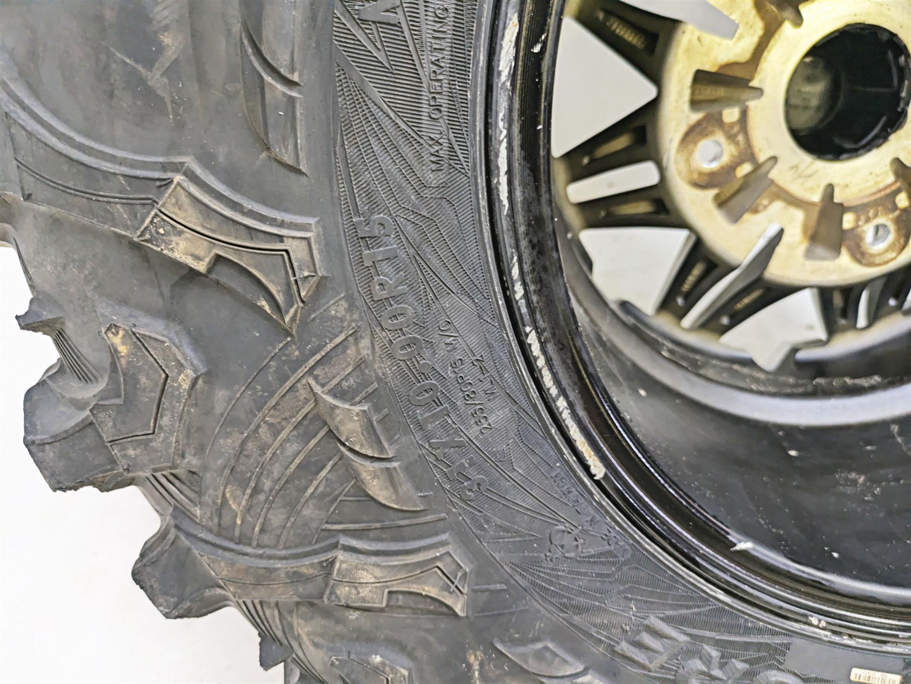 2022 Kawasaki Teryx KRX KRF 1000 C SE 15x8 Wheel Maxxis Tire Set 49058-0706-397 {{ shop.shopifyCountryName }} - Mototech271