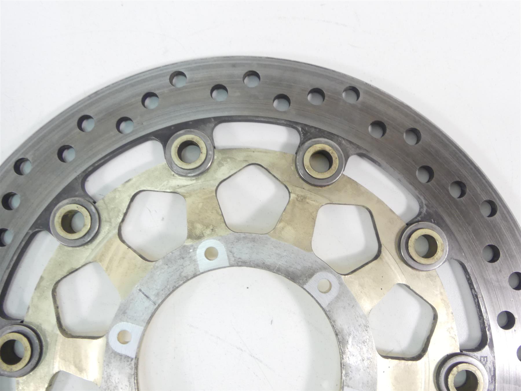 2005 Honda CBR1000RR SC57 Yutaka Front Brake Disc Rotor Set 45120