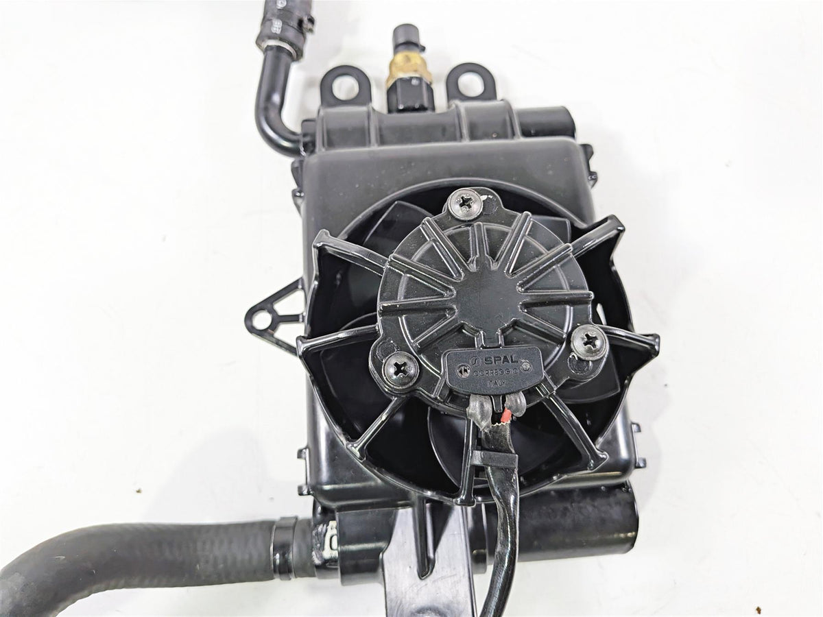 2015 Harley Touring FLTRUSE CVO Road Glide Left Radiator Fan Set 26800006-Mototech271