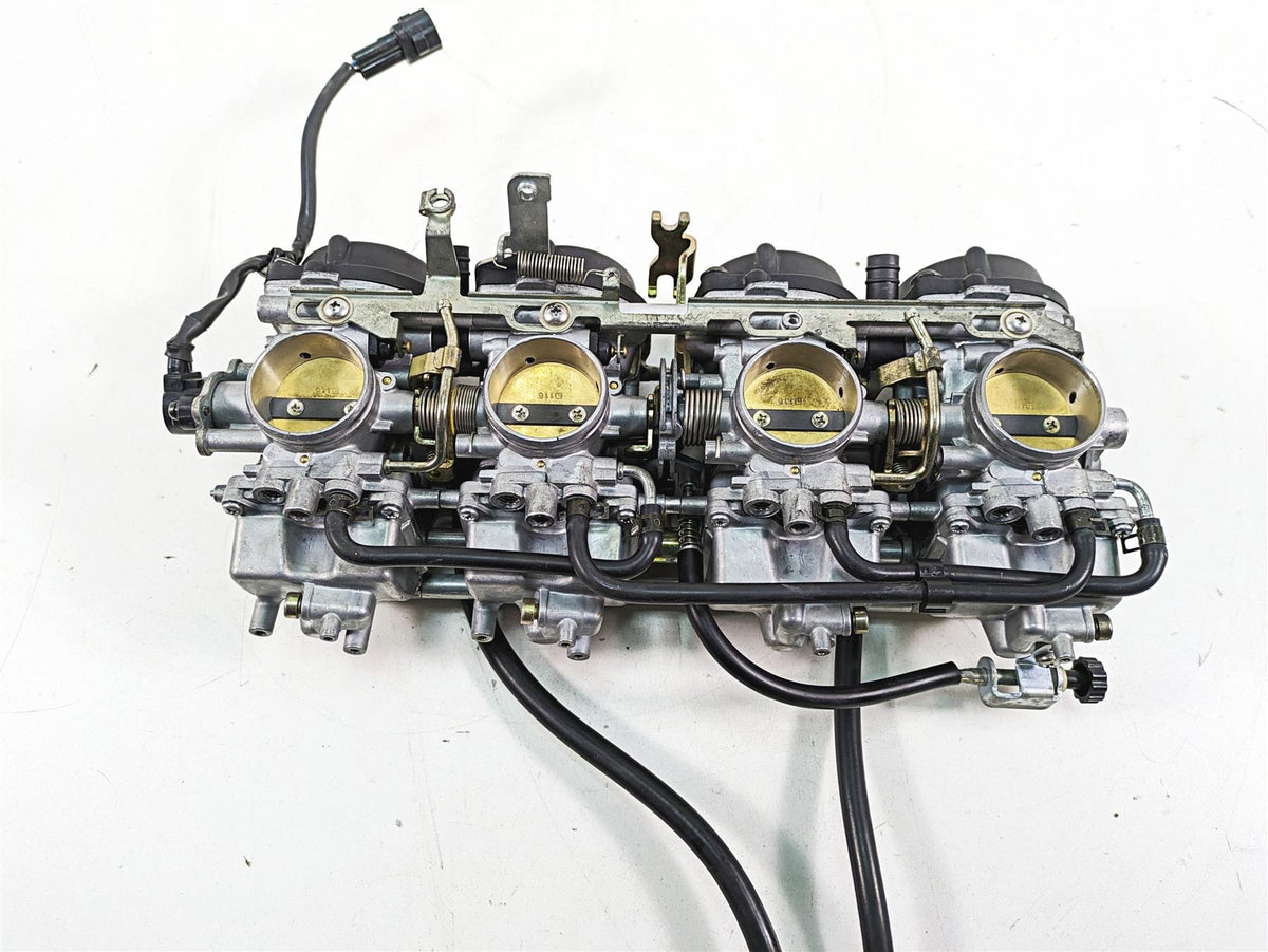 2002 Yamaha FZ1 FZS1000 Fazer Mikuni Carburetor Carb Set -Tested 5LV-14900-40-00 {{ shop.shopifyCountryName }} - Mototech271
