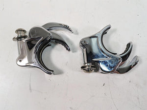 Harley Davidson 49mm Fork Tube Windshield Quick Connect 49mm Clamp Set 57192-05A