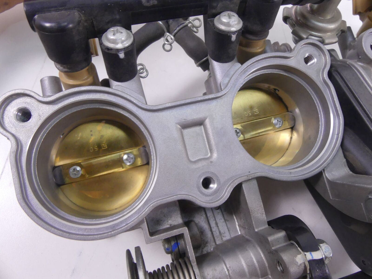 2015 Yamaha YZF-R1M Mikuni Throttle Body Bodies Fuel Injectors 2CR-13750-00-00 {{ shop.shopifyCountryName }} - Mototech271